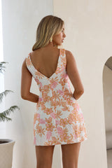 Soft Whispers Minikleid Orange