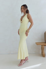Maxikleid Coastal Caprice Gelb