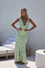 Tales From The Riviera Maxikleid Salbei