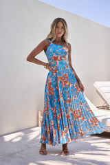 Maxikleid „Ready Or Not“ in Blau