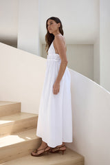 Thinking Of Love Maxi Dress White