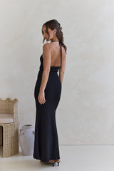 Glory Of Yours Neckholder Maxikleid Schwarz