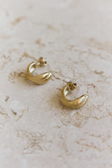 18k Gold Crossed Fates Earrings Gold