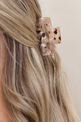 Coconuts Claw Clip Beige