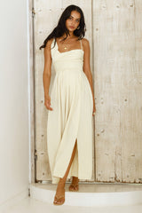 Remember Me Maxikleid Gelb