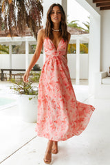 Maxikleid „Right Choices“ Rosa