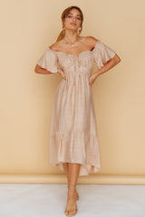 Moonchild Maxi Dress Brown