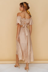 Moonchild Maxi Dress Brown