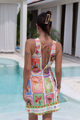 Mystic Fortune Minikleid mit Print