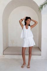 Kyra Shorts White