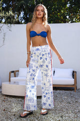 Brilliantly Blissful Pants Blue