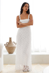 Blanca Maxi Dress White 