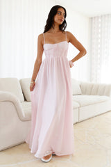 Darling Dear Maxi-Kleid Pink