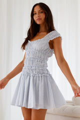 Ocean Breath Minikleid Blau
