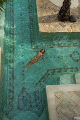 FORTUNATE ONE Capri Swim Bottom Casablanca Print