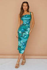 Aloe Relief Maxikleid