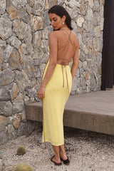 Easy Darling Maxi Dress Yellow