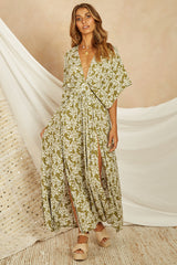 Phoenix Maxikleid Grün