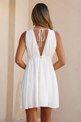 Spritz Of The Sun Mini Dress White