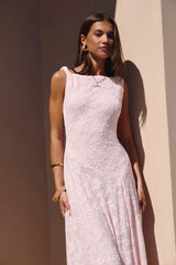 Maxikleid Soft Feelings Pink