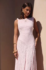 Maxikleid Soft Feelings Pink